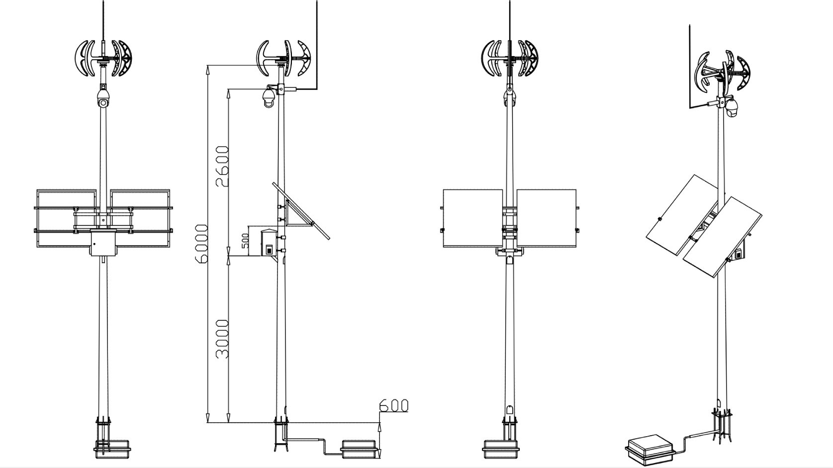 太陽能西氣東輸公司管道智能視頻監(jiān)控監(jiān)督檢查